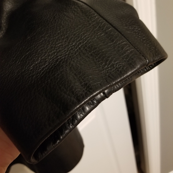 Danier 90s Vintage Leather Jacket  Ladies Size L - Picture 7 of 16